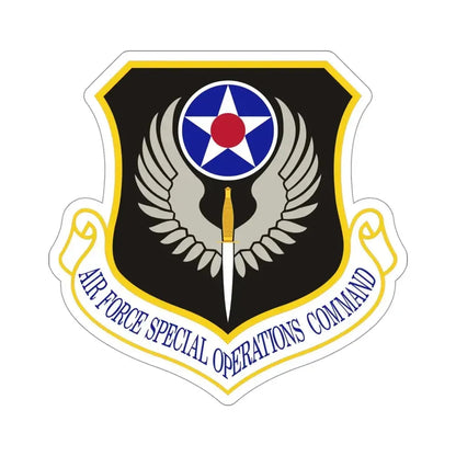 Air Force Special Operations Command (U.S. Air Force) STICKER Vinyl Die-Cut Decal 4 Inch - The Sticker Space