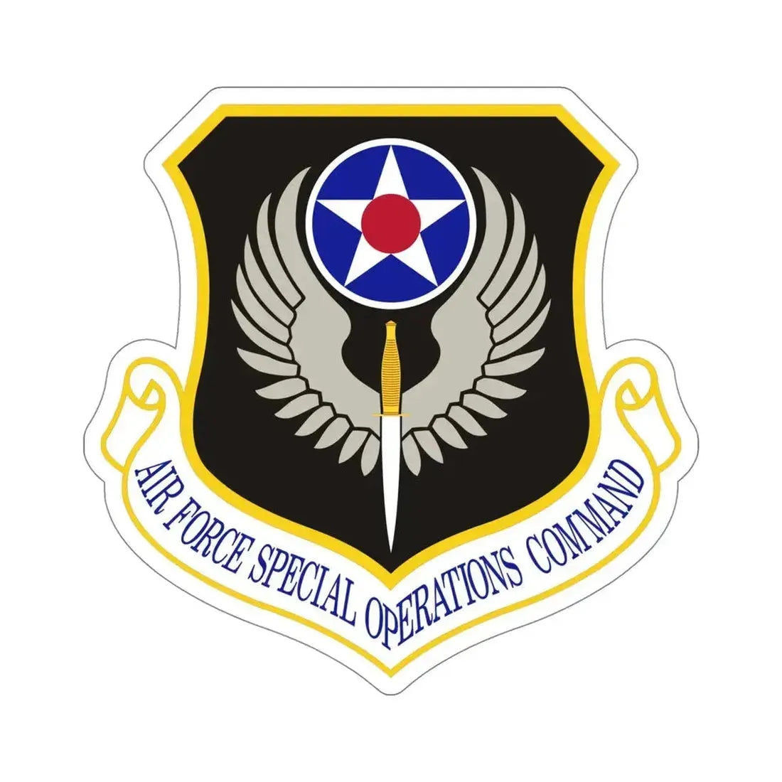 Air Force Special Operations Command (U.S. Air Force) STICKER Vinyl Die-Cut Decal 5 Inch - The Sticker Space