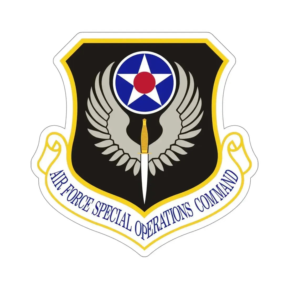 Air Force Special Operations Command (U.S. Air Force) STICKER Vinyl Die-Cut Decal 5 Inch - The Sticker Space