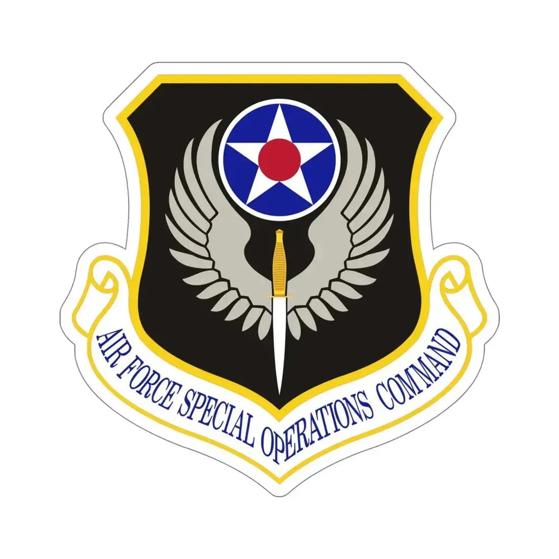 Air Force Special Operations Command (U.S. Air Force) STICKER Vinyl Die-Cut Decal 6 Inch - The Sticker Space