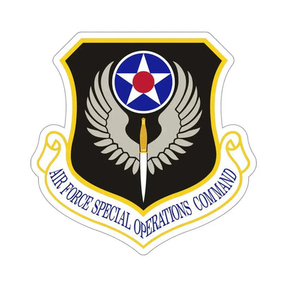 Air Force Special Operations Command (U.S. Air Force) STICKER Vinyl Die-Cut Decal 6 Inch - The Sticker Space