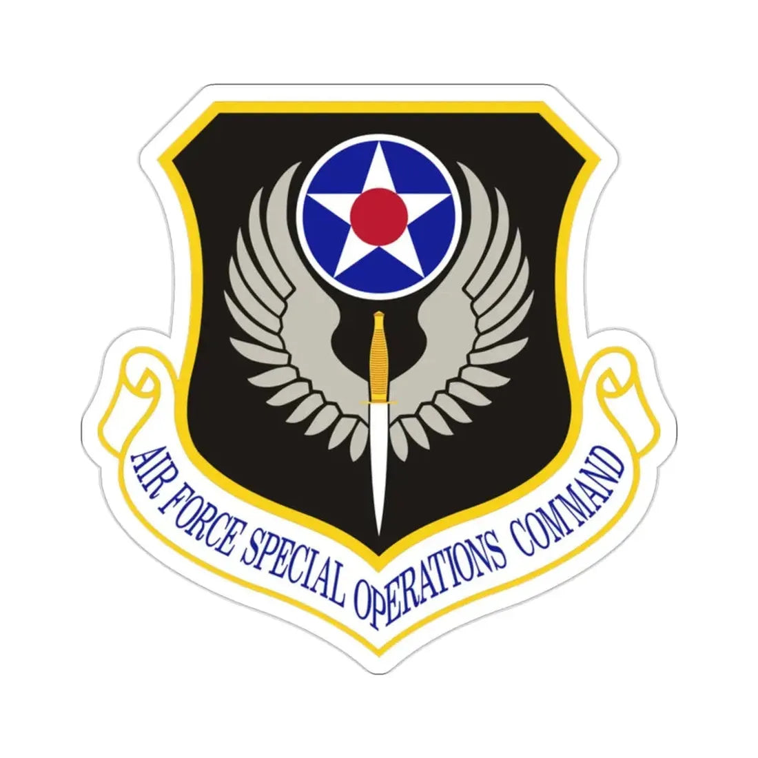 Air Force Special Operations Command (U.S. Air Force) STICKER Vinyl Die-Cut Decal - The Sticker Space