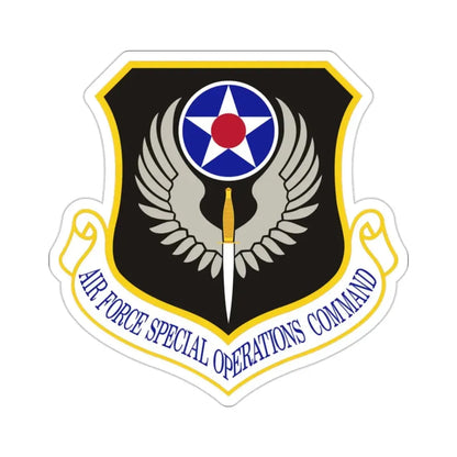 Air Force Special Operations Command (U.S. Air Force) STICKER Vinyl Die-Cut Decal - The Sticker Space