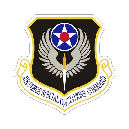 Air Force Special Operations Command (U.S. Air Force) STICKER Vinyl Die-Cut Decal - The Sticker Space