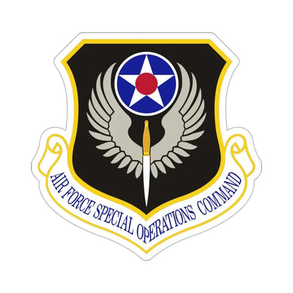 Air Force Special Operations Command (U.S. Air Force) STICKER Vinyl Die-Cut Decal - The Sticker Space
