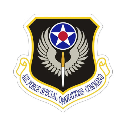 Air Force Special Operations Command (U.S. Air Force) STICKER Vinyl Die-Cut Decal - The Sticker Space