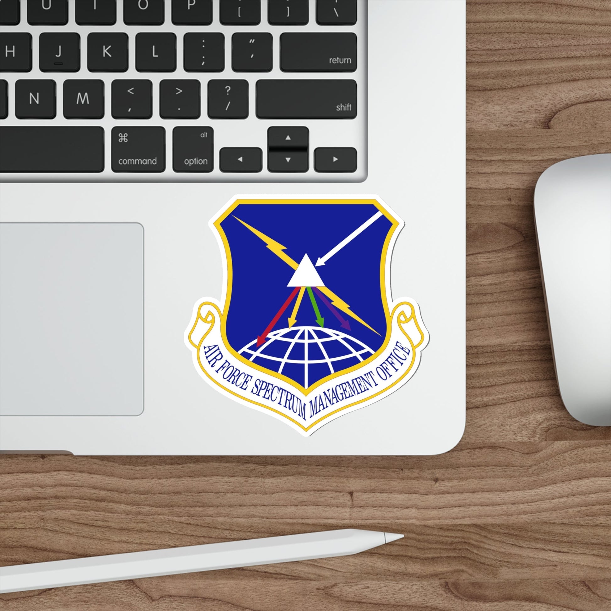 Air Force Spectrum Management Office (U.S. Air Force) STICKER Vinyl Die-Cut Decal-The Sticker Space