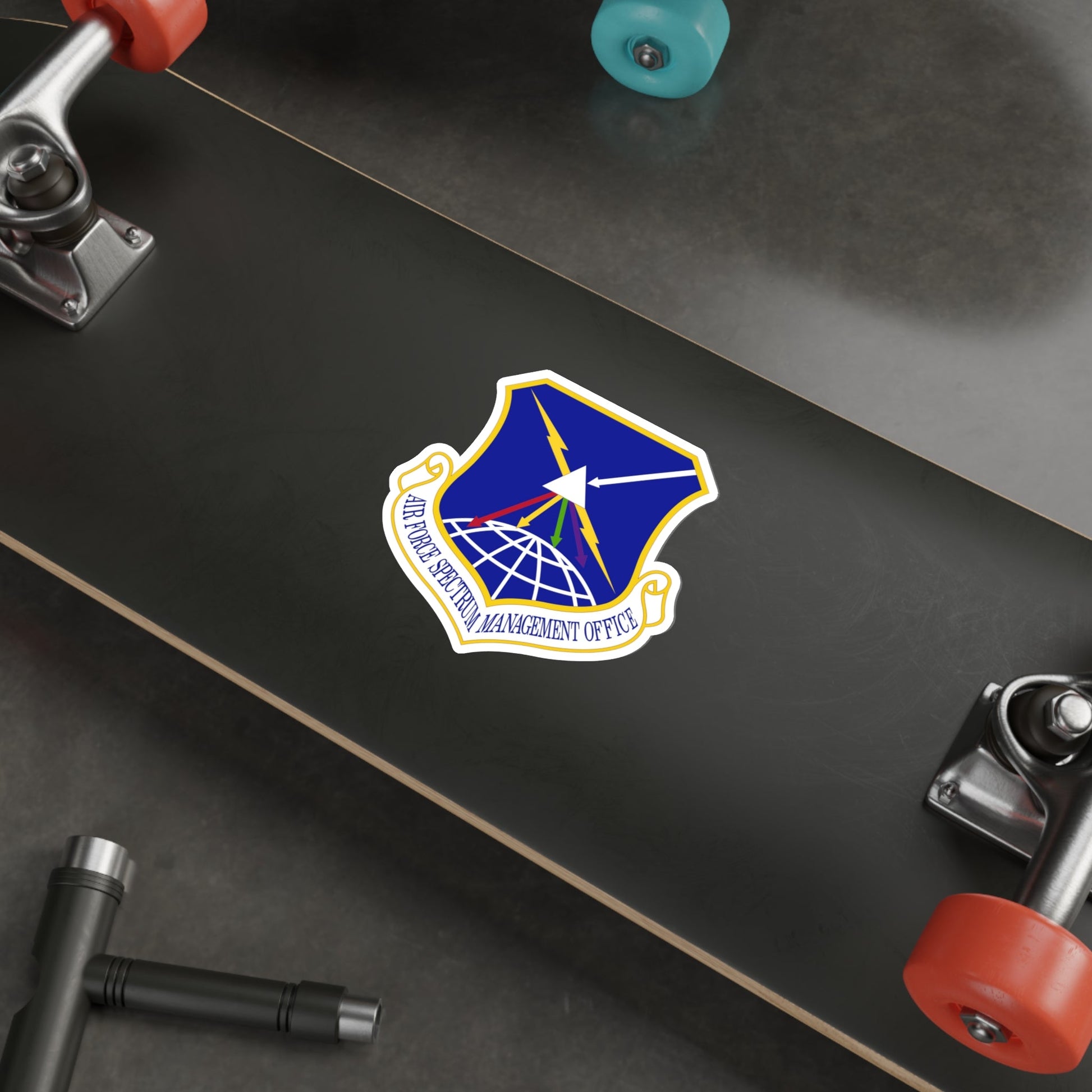 Air Force Spectrum Management Office (U.S. Air Force) STICKER Vinyl Die-Cut Decal-The Sticker Space