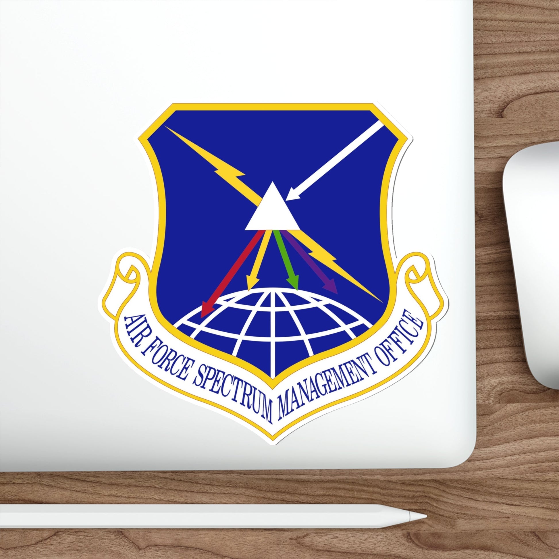 Air Force Spectrum Management Office (U.S. Air Force) STICKER Vinyl Die-Cut Decal-The Sticker Space