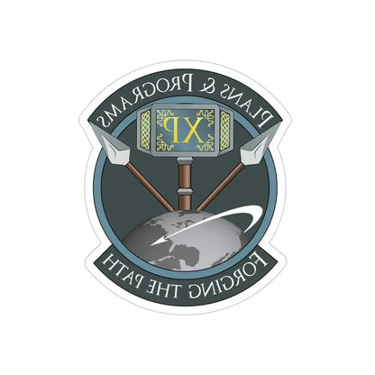 Air Force Technical Applications Center (U.S. Air Force) REVERSE PRINT Transparent Die-Cut STICKER - The Sticker Space