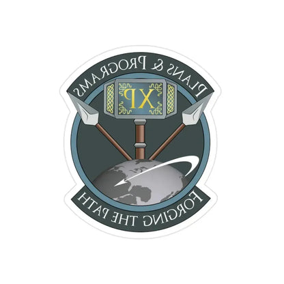 Air Force Technical Applications Center (U.S. Air Force) REVERSE PRINT Transparent Die-Cut STICKER - The Sticker Space