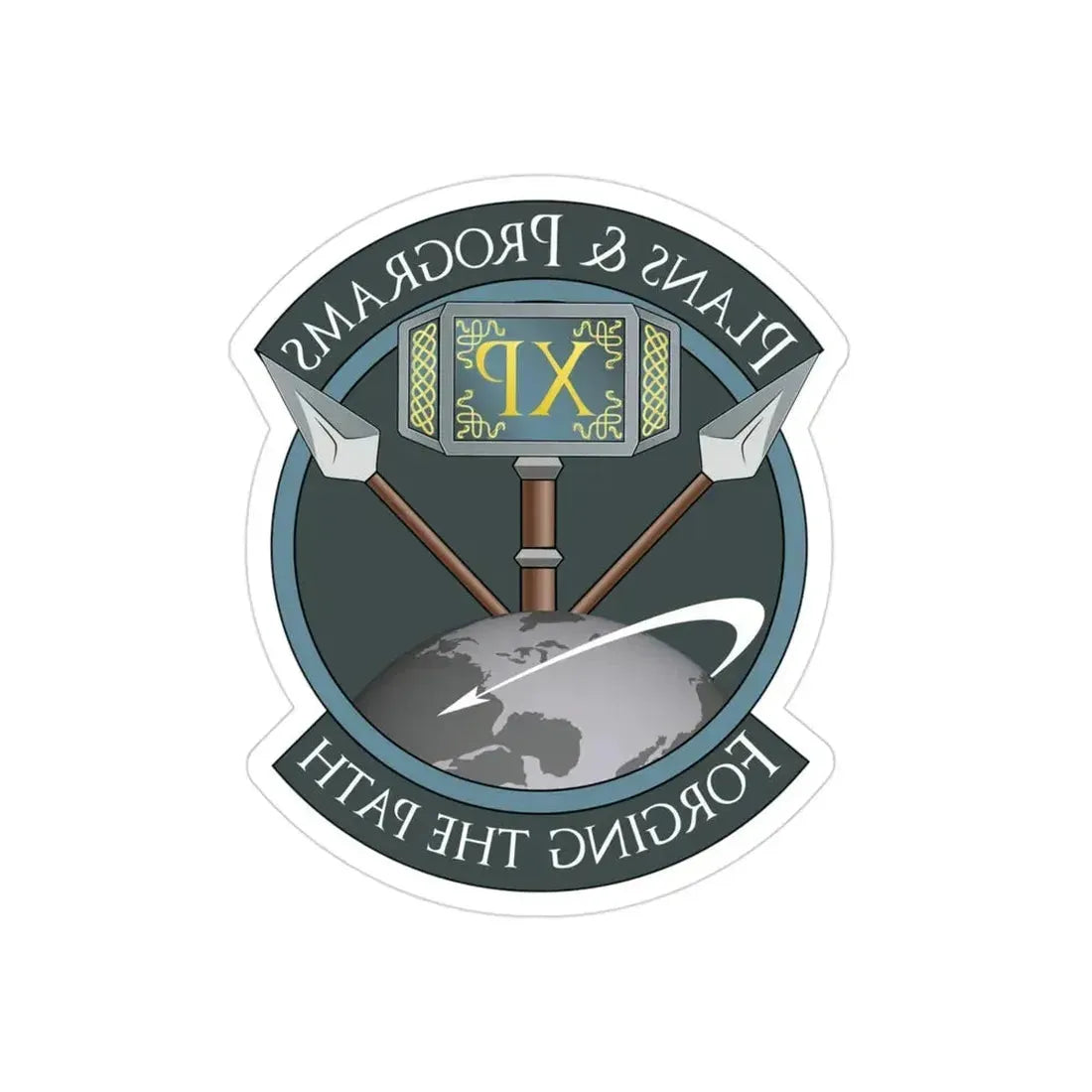 Air Force Technical Applications Center (U.S. Air Force) REVERSE PRINT Transparent Die-Cut STICKER - The Sticker Space