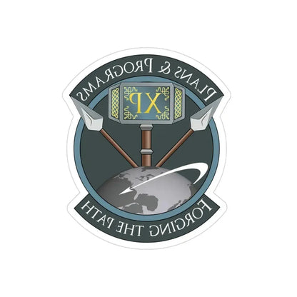 Air Force Technical Applications Center (U.S. Air Force) REVERSE PRINT Transparent Die-Cut STICKER - The Sticker Space