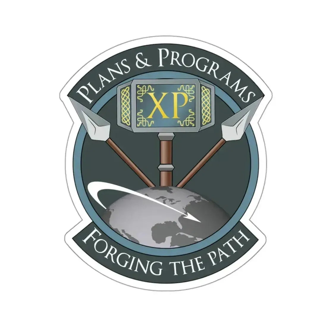 Air Force Technical Applications Center (U.S. Air Force) STICKER Vinyl Kiss-Cut Decal 3 Inch White - The Sticker Space