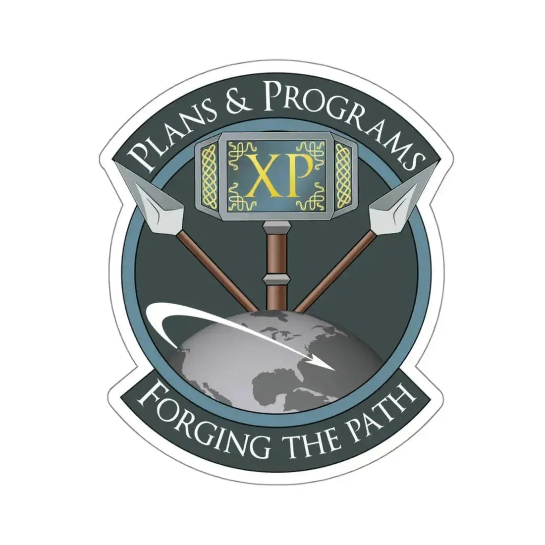 Air Force Technical Applications Center (U.S. Air Force) STICKER Vinyl Kiss-Cut Decal 4 Inch White - The Sticker Space