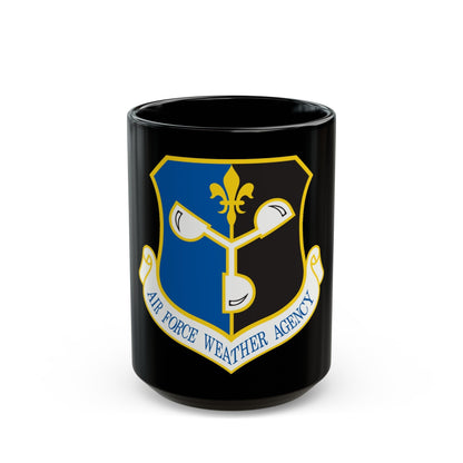 Air Force Weather Agency (U.S. Air Force) Black Coffee Mug-15oz-The Sticker Space