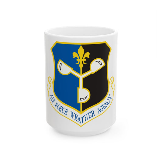 Air Force Weather Agency (U.S. Air Force) White Coffee Mug-15oz-The Sticker Space