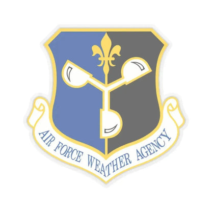 Air Force Weather Agency (U.S. Air Force) STICKER Vinyl Kiss-Cut Decal 2 Inch Transparent - The Sticker Space