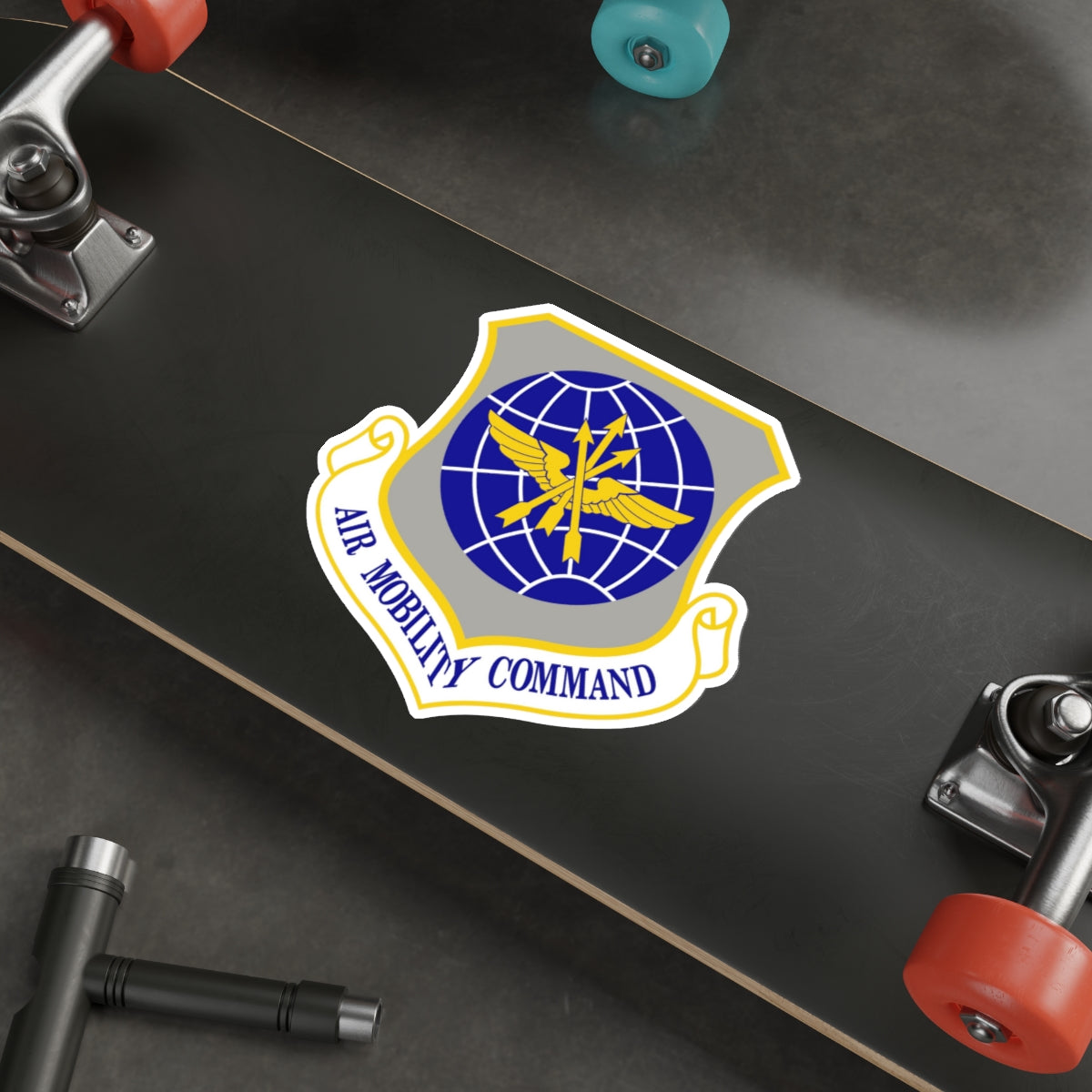 Air Mobility Command (U.S. Air Force) STICKER Vinyl Die-Cut Decal-The Sticker Space