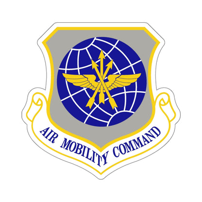 Air Mobility Command (U.S. Air Force) STICKER Vinyl Die-Cut Decal-White-The Sticker Space