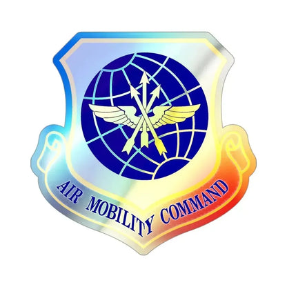 Air Mobility Command (U.S. Air Force) Holographic STICKER Die-Cut Vinyl Decal - The Sticker Space