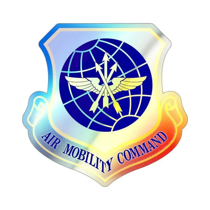 Air Mobility Command (U.S. Air Force) Holographic STICKER Die-Cut Vinyl Decal - The Sticker Space