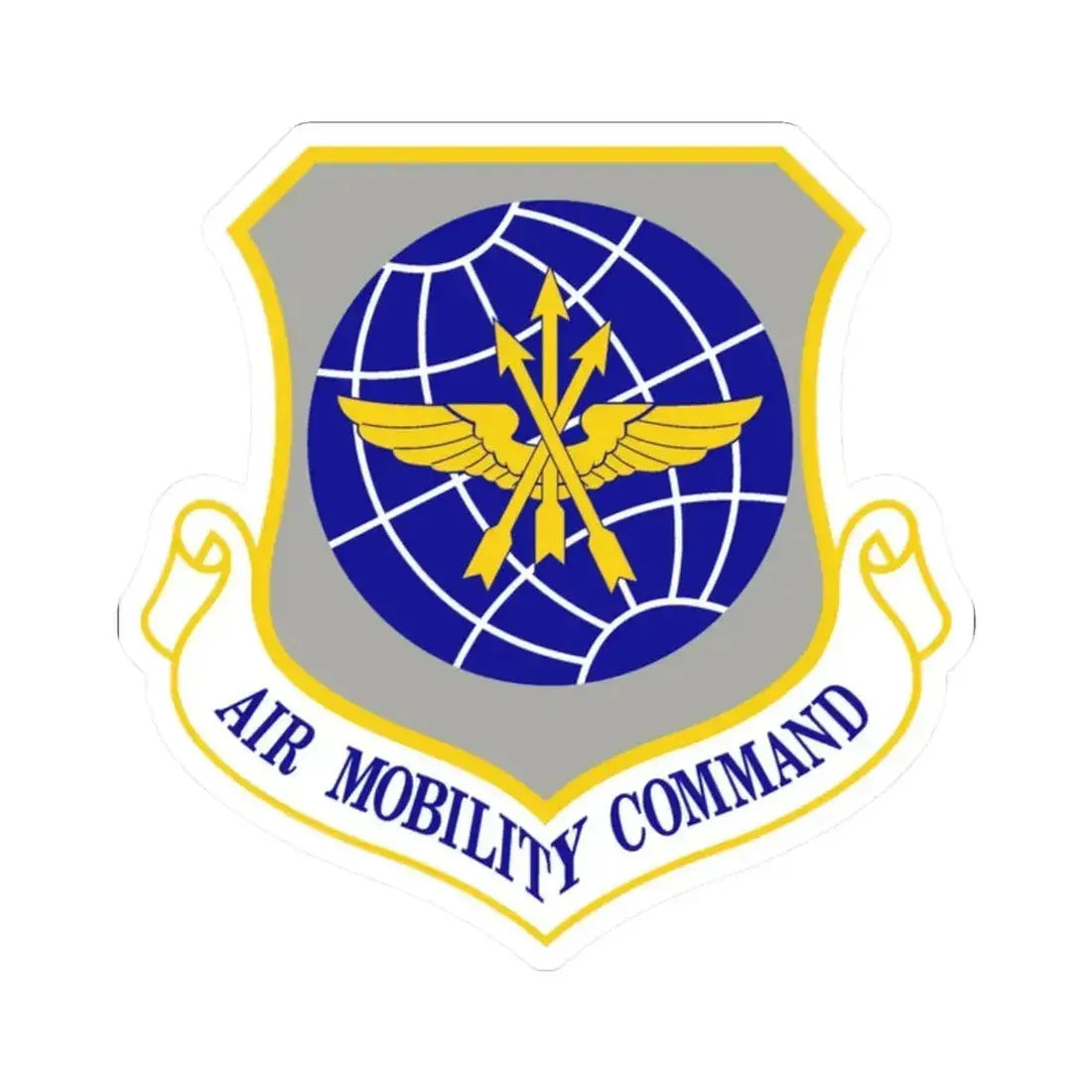 Air Mobility Command (U.S. Air Force) STICKER Vinyl Kiss-Cut Decal - The Sticker Space