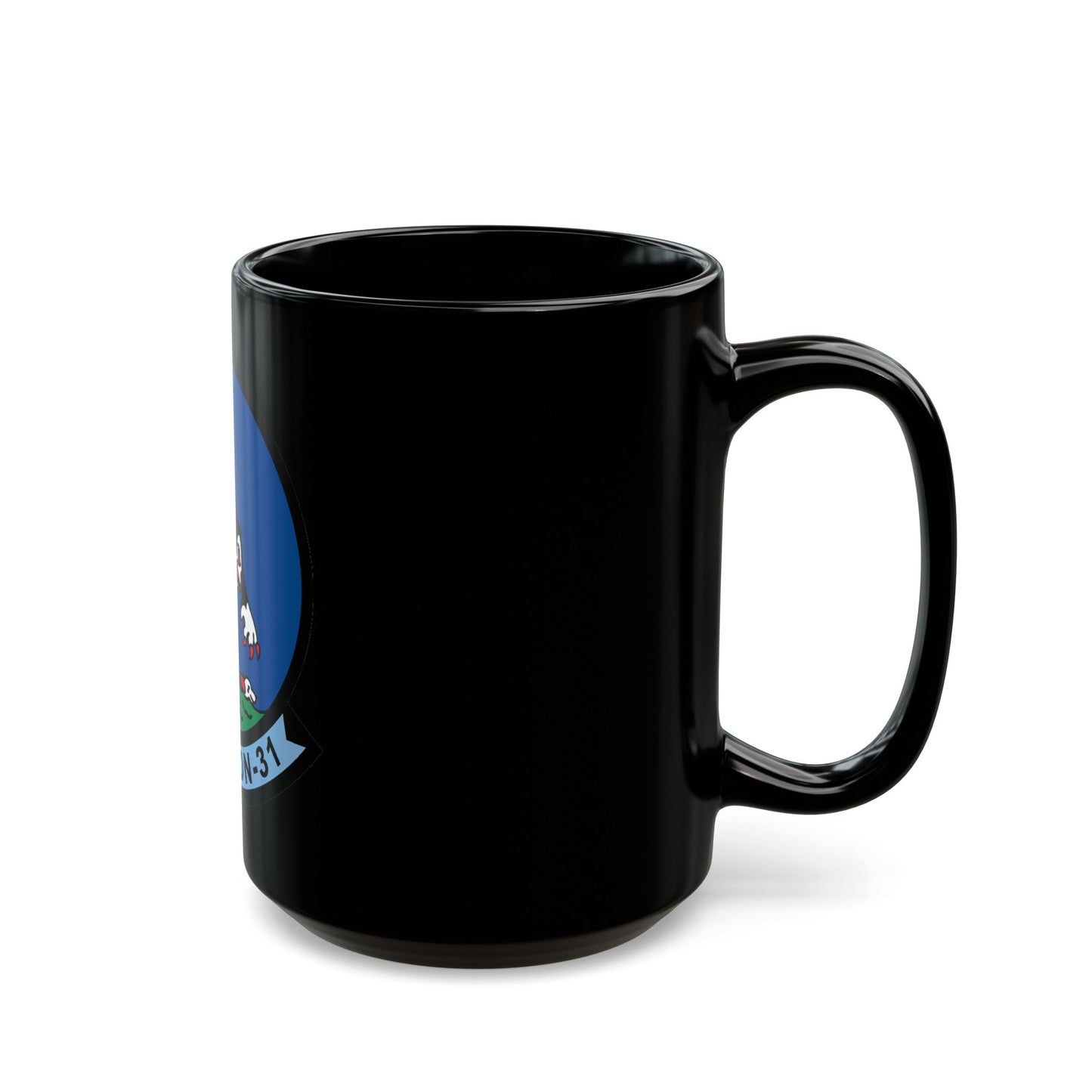 AIRASRON 31 (U.S. Navy) Black Coffee Mug-The Sticker Space