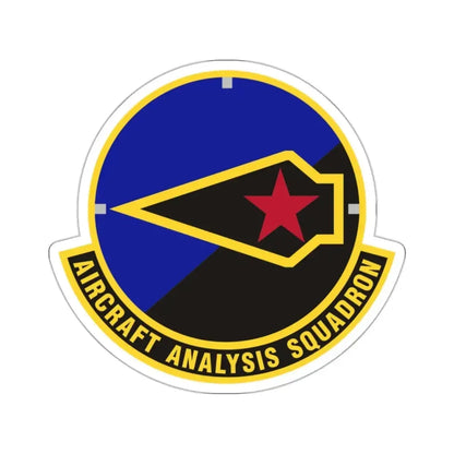 Aircraft Analysis Squadron (U.S. Air Force) STICKER Vinyl Die-Cut Decal - The Sticker Space