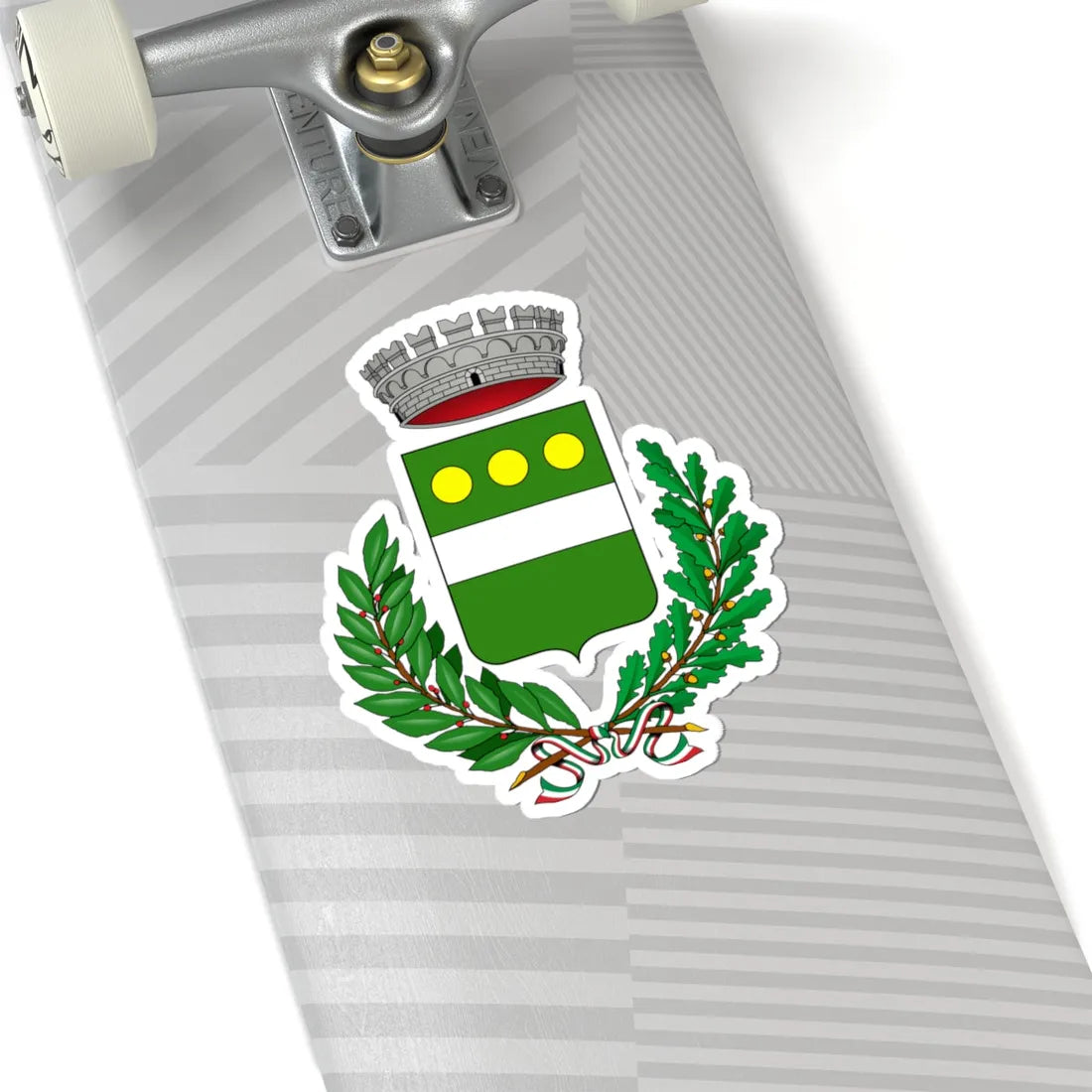 Airole-Stemma (Italy) (Coat of Arms) STICKER Vinyl Kiss-Cut Decal - The Sticker Space