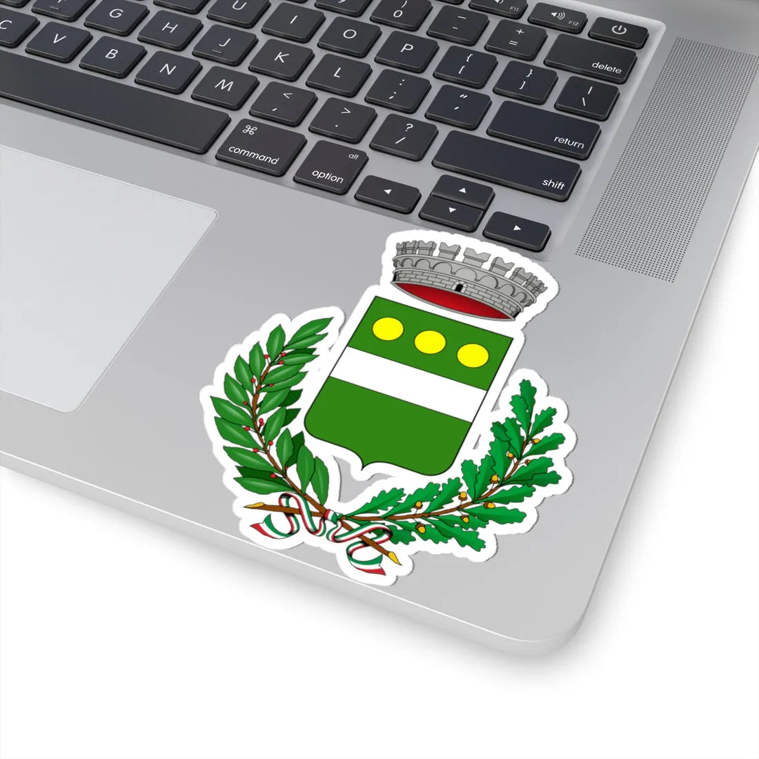 Airole-Stemma (Italy) (Coat of Arms) STICKER Vinyl Kiss-Cut Decal - The Sticker Space