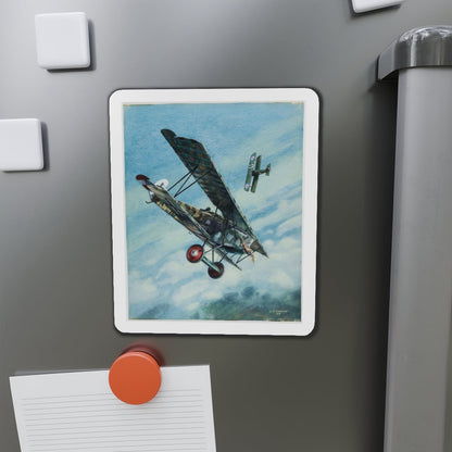 Airplane, 1958 (Magazine Illustration) Refrigerator Magnet-The Sticker Space