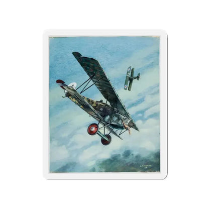 Airplane, 1958 (Magazine Illustration) Refrigerator Magnet - The Sticker Space