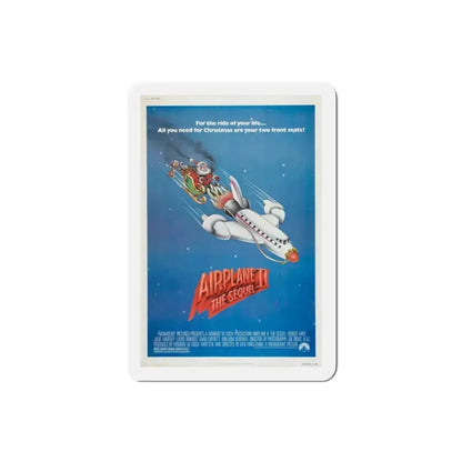 Airplane II The Sequel 1982 Movie Poster Refrigerator Magnet 2 Inch - The Sticker Space