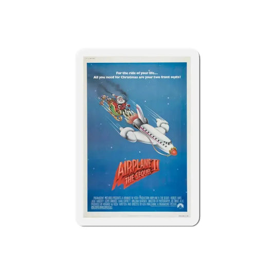 Airplane II The Sequel 1982 Movie Poster Refrigerator Magnet 2 Inch - The Sticker Space