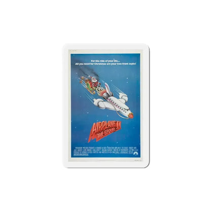Airplane II The Sequel 1982 Movie Poster Refrigerator Magnet 6 Inch - The Sticker Space