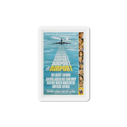 Airport 1970 Movie Poster Refrigerator Magnet 5 Inch - The Sticker Space