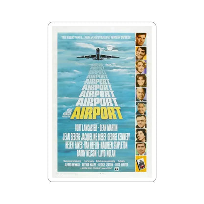 Airport 1970 Movie Poster STICKER Vinyl Die-Cut Decal 2 Inch - The Sticker Space