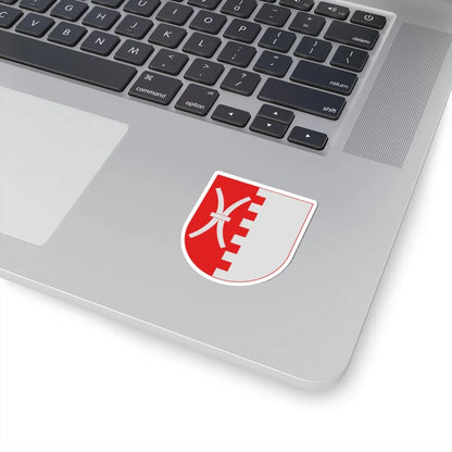 Akaa.vaakuna (Finland) (Coat of Arms) STICKER Vinyl Kiss-Cut Decal - The Sticker Space