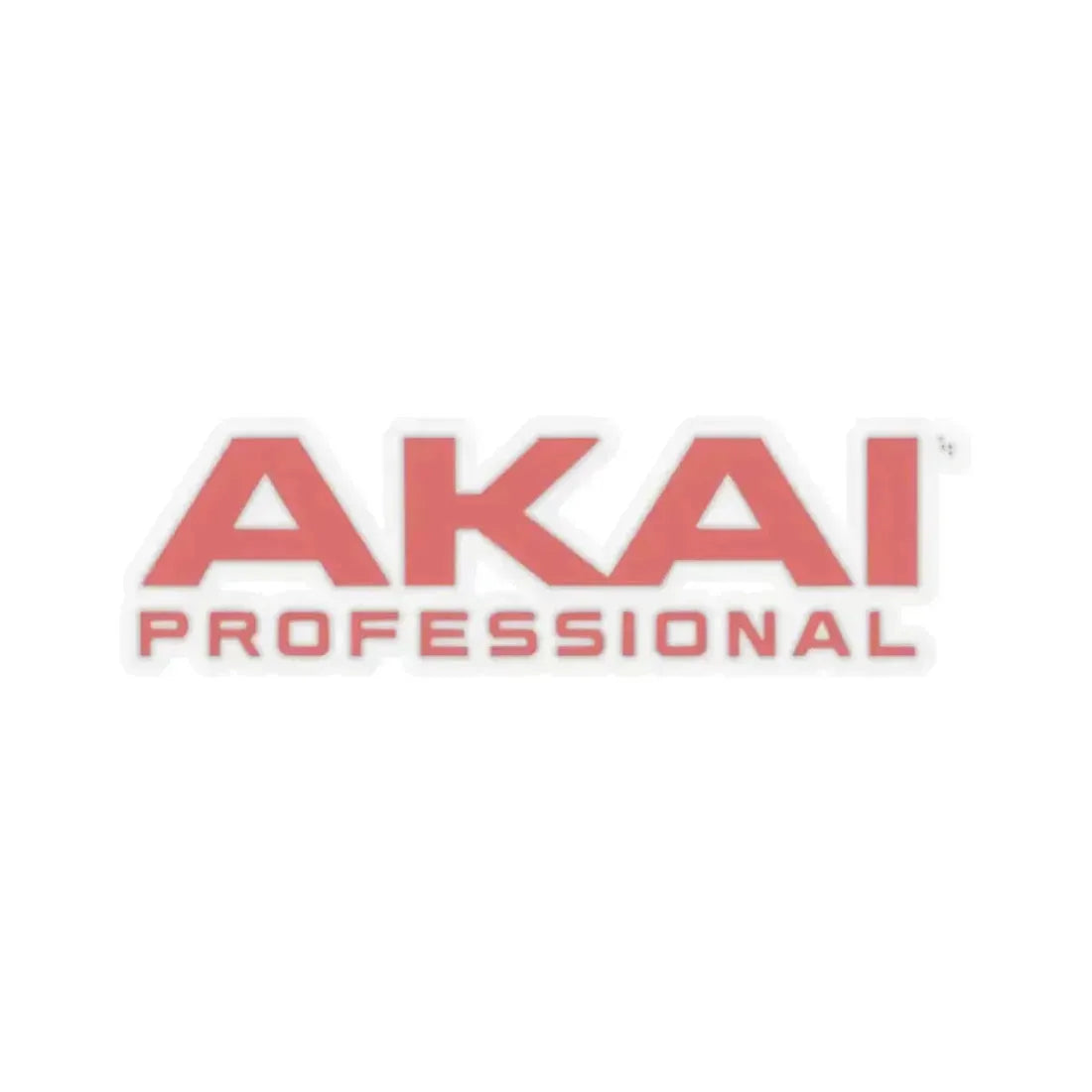 Akai Professional (modern) (Logo) STICKER Vinyl Kiss-Cut Decal 2 Inch Transparent - The Sticker Space