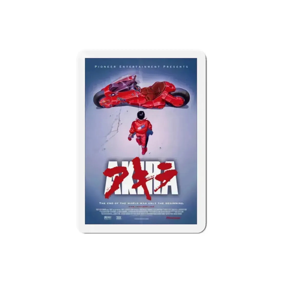 Akira 1988 Movie Poster Refrigerator Magnet - The Sticker Space