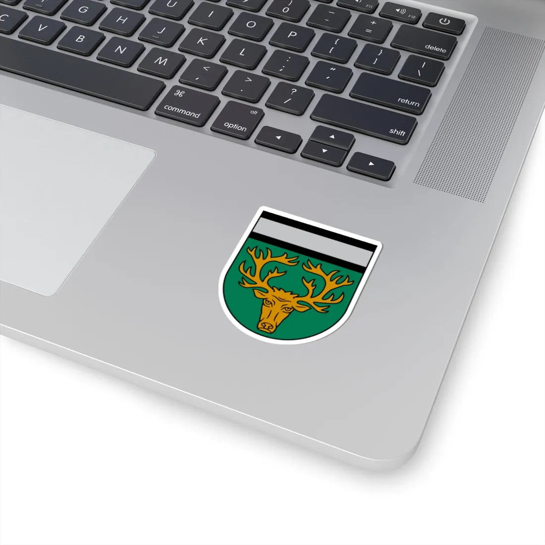 Akniste COA (Latvia) (Coat of Arms) STICKER Vinyl Kiss-Cut Decal - The Sticker Space