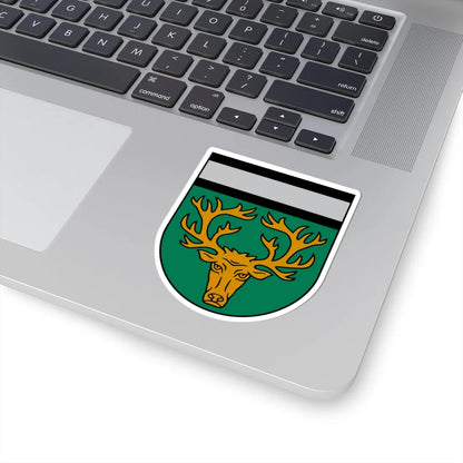 Akniste COA (Latvia) (Coat of Arms) STICKER Vinyl Kiss-Cut Decal - The Sticker Space