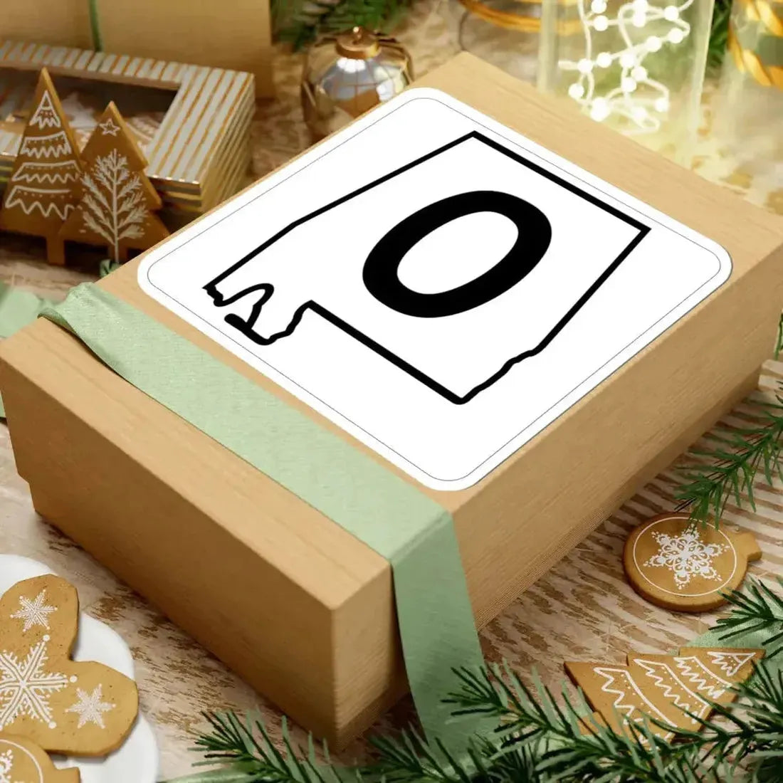 Alabama 0 1960 template (Alabama) (Road Sign) STICKER Vinyl Kiss-Cut Decal - The Sticker Space