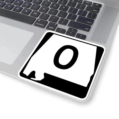Alabama 0 (Alabama) (Road Sign) STICKER Vinyl Kiss-Cut Decal - The Sticker Space