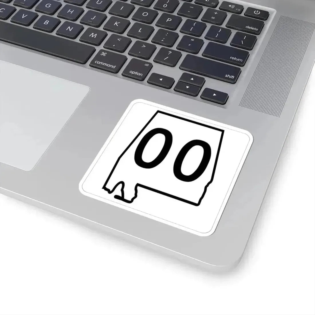 Alabama 00 1960 template (Alabama) (Road Sign) STICKER Vinyl Kiss-Cut Decal - The Sticker Space