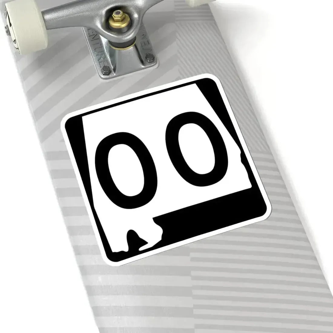 Alabama 00 Template (Alabama) (Road Sign) STICKER Vinyl Kiss-Cut Decal - The Sticker Space