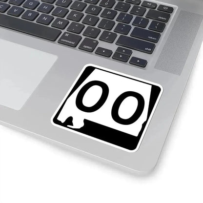 Alabama 00 Template (Alabama) (Road Sign) STICKER Vinyl Kiss-Cut Decal - The Sticker Space