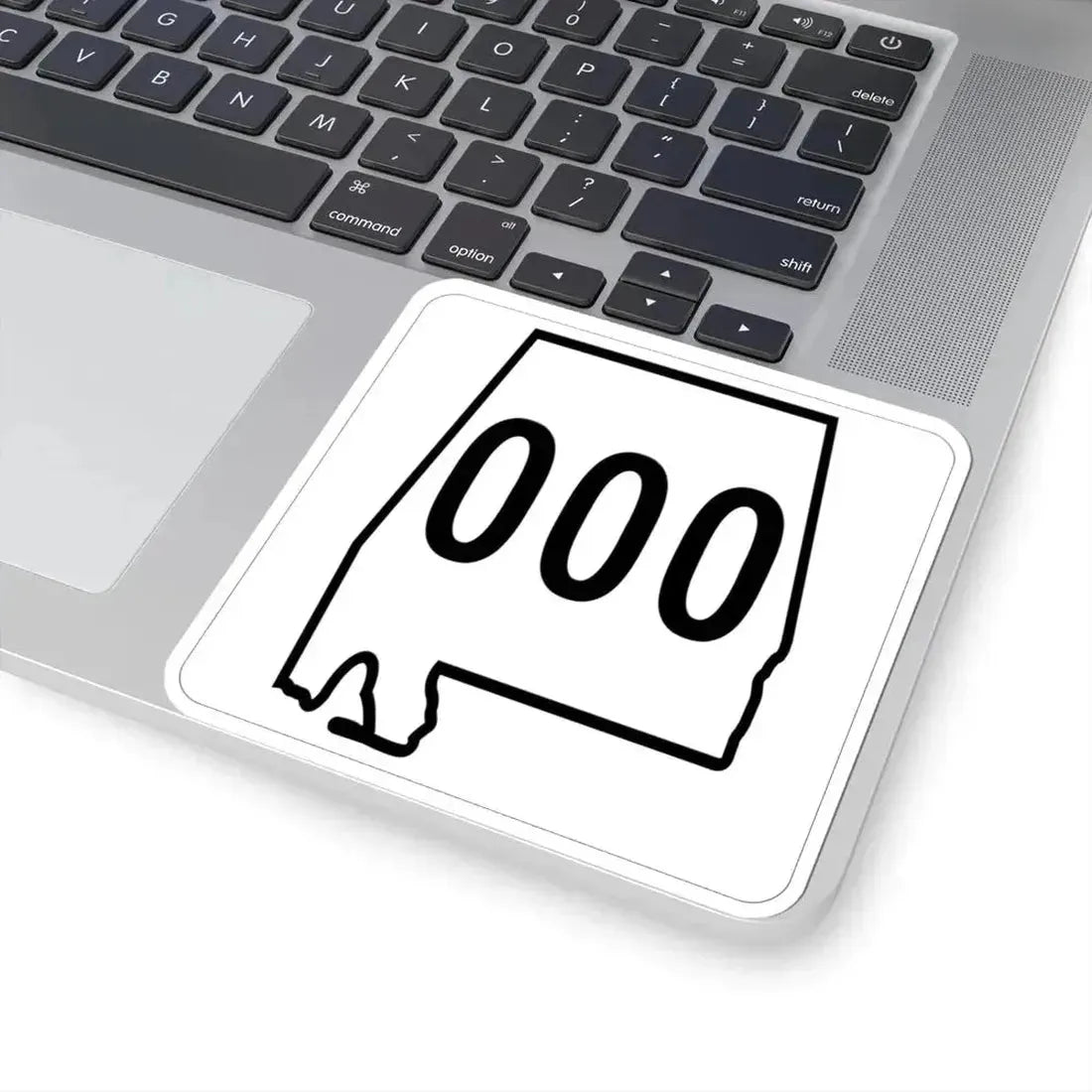 Alabama 000 1960 template (Alabama) (Road Sign) STICKER Vinyl Kiss-Cut Decal - The Sticker Space