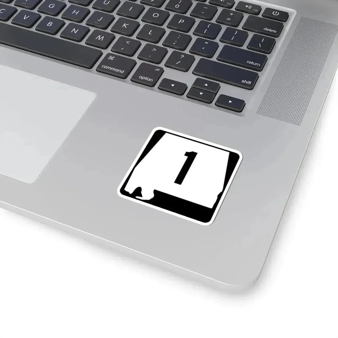 Alabama 1 (Alabama) (Road Sign) STICKER Vinyl Kiss-Cut Decal - The Sticker Space